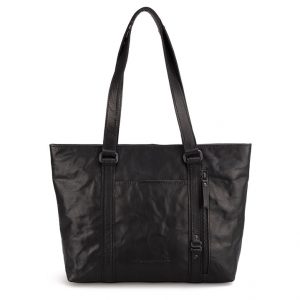 Spikes & Sparrow Shopper / Schoudertas Zwart