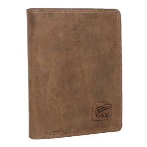 Gaz Hoge Billfold / Portemonnee Tan