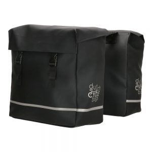 Dutch Cycle Bags Fietstas Urban Dubbel Zwart