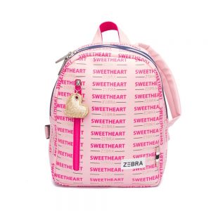 Zebra Trends Girls Rugzak (S) Sweetheart
