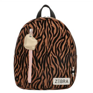 Zebra Trends Girls Rugzak Zebra Brown