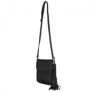 Bag2Bag Schoudertas / Heuptas / Portemonnee Yuka Zwart
