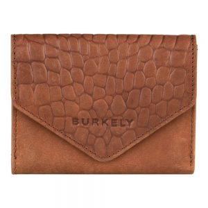 Burkely Croco Cody Wallet S Portemonnee RFID Cognac