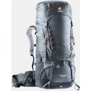 Deuter Aircontact 55 + 10 L Rugzak Zwart/Middengrijs