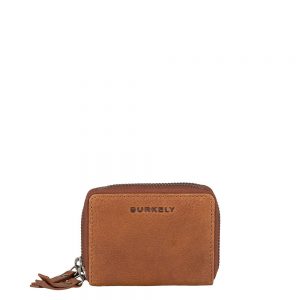 Burkely Antique Avery Wallet S Double Zip Cognac