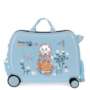 Disney Rolling Suitcase 4 Wheels Before The Bloom Cat