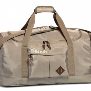 reis-/sporttas 28 x 60 x 31 cm nylon lichtbruin