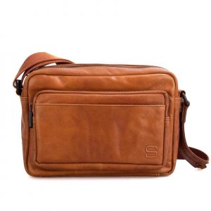 Spikes & Sparrow Crossbody Schoudertas Brandy