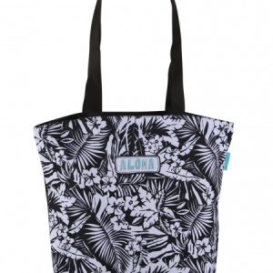 strandtas Aloha 23 liter zwart/wit