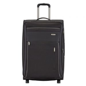 Travelite Capri 2 Wheel Trolley L Expandable Black