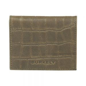 Burkely Croco Cassy Card Wallet Portemonnee RFID Groen