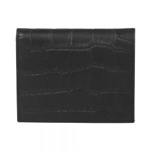 Burkely Croco Cassy Card Wallet Portemonnee RFID Zwart