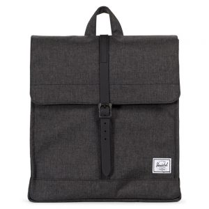 Herschel City Rugzak Mid-Volume Black Crosshatch / Black