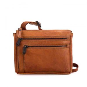 Spikes & Sparrow Crossbody Schoudertas Brandy