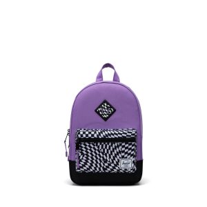 Herschel Heritage Kids Warp Check/Amethyst Orchid