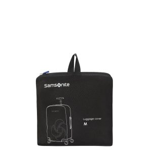Samsonite Accessoires Foldable Luggage Cover M black Kofferhoes
