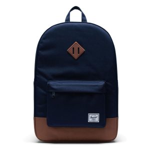Herschel Heritage Rugzak Peacoat/Saddle Brown