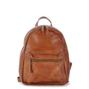 Bear Design Cow Lavato Nora Mini Rugtas Cognac