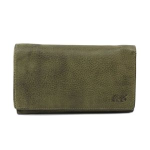 Bear Design Portemonnee met Overslag L Sweety Groen