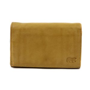 Bear Design Portemonnee met Overslag Sweety Geel