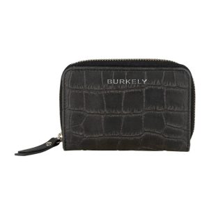 Burkely Croco Caia Wallet S Portemonnee RFID Zwart