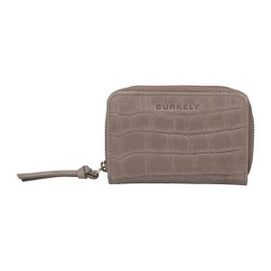 Burkely Croco Cassy Wallet S Portemonnee RFID Taupe