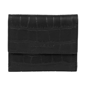 Burkely Icon Ivy Trifold Wallet Portemonnee RFID Zwart