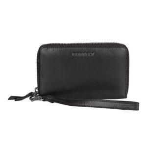 Burkely Just Jackie Wallet M Wristlet Portemonnee RFID Zwart