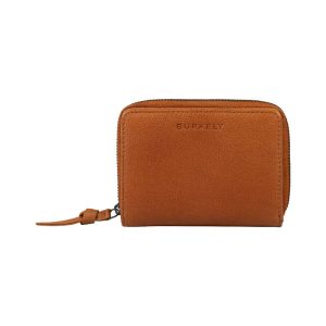 Burkely Just Jolie Double Flap Wallet Portemonnee RFID Cognac
