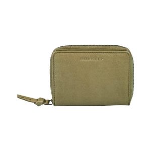 Burkely Just Jolie Double Flap Wallet Portemonnee RFID Licht Groen