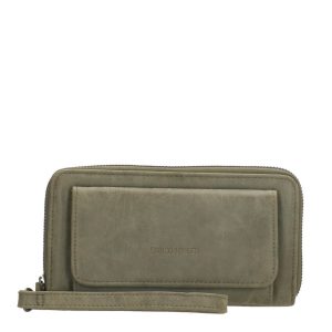 Enrico Benetti Zip Around Portemonnee / Clutch Zoë Olijf