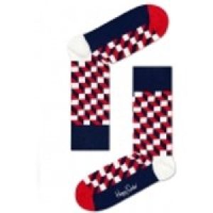 Happy Socks Sokken Socks Filled Optic Rood