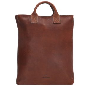 Micmacbags Discover Rugzak donker cognac Damestas