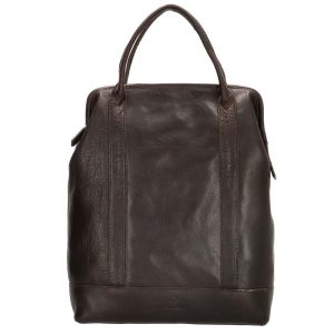 Micmacbags Legacy Rugzak 13.3" Donkerbruin