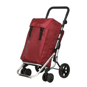 Playmarket Go Plus Boodschappentrolley bordeaux Trolley