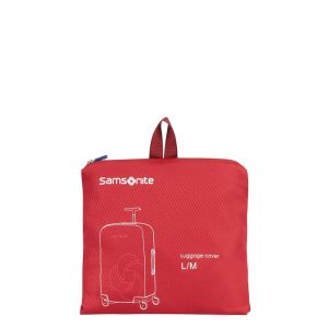Samsonite Accessoires Foldable Luggage Cover L/M red Kofferhoes