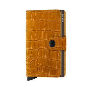Secrid Mini Wallet Portemonnee Cleo Ochre Brown