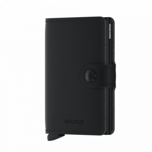 Secrid Mini Wallet Portemonnee Vegan Soft Touch Black