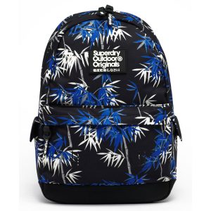 Superdry Montana Vintage Hawaiin Backpack Black AOP