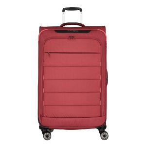 Travelite Skaii 4 Wheel Trolley L Expandable red Trolley