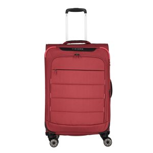 Travelite Skaii 4 Wheel Trolley M Expandable red Trolley