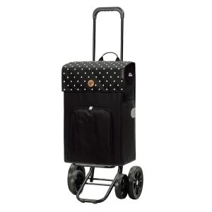 Andersen Quattro Malit Boodschappentrolley black Trolley