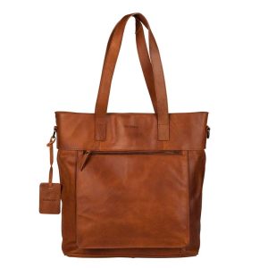 Burkely Vintage Jade Laptopshopper 15" cognac