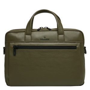 Castelijn & Beerens Nappa X Echo Laptop / Tablet Tas 15.6'' dark millitary