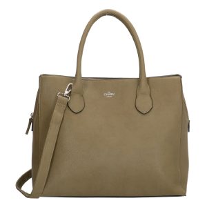 Charm London Stratford Laptoptas 13.3" natuur groen