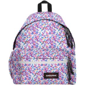 Eastpak Padded Zippl'R + ditsy white backpack