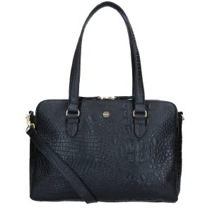 FMME. Charlotte 15.6 Workingbag Croco black