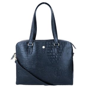 FMME. Claudia 15.6 Croco black Aktetas