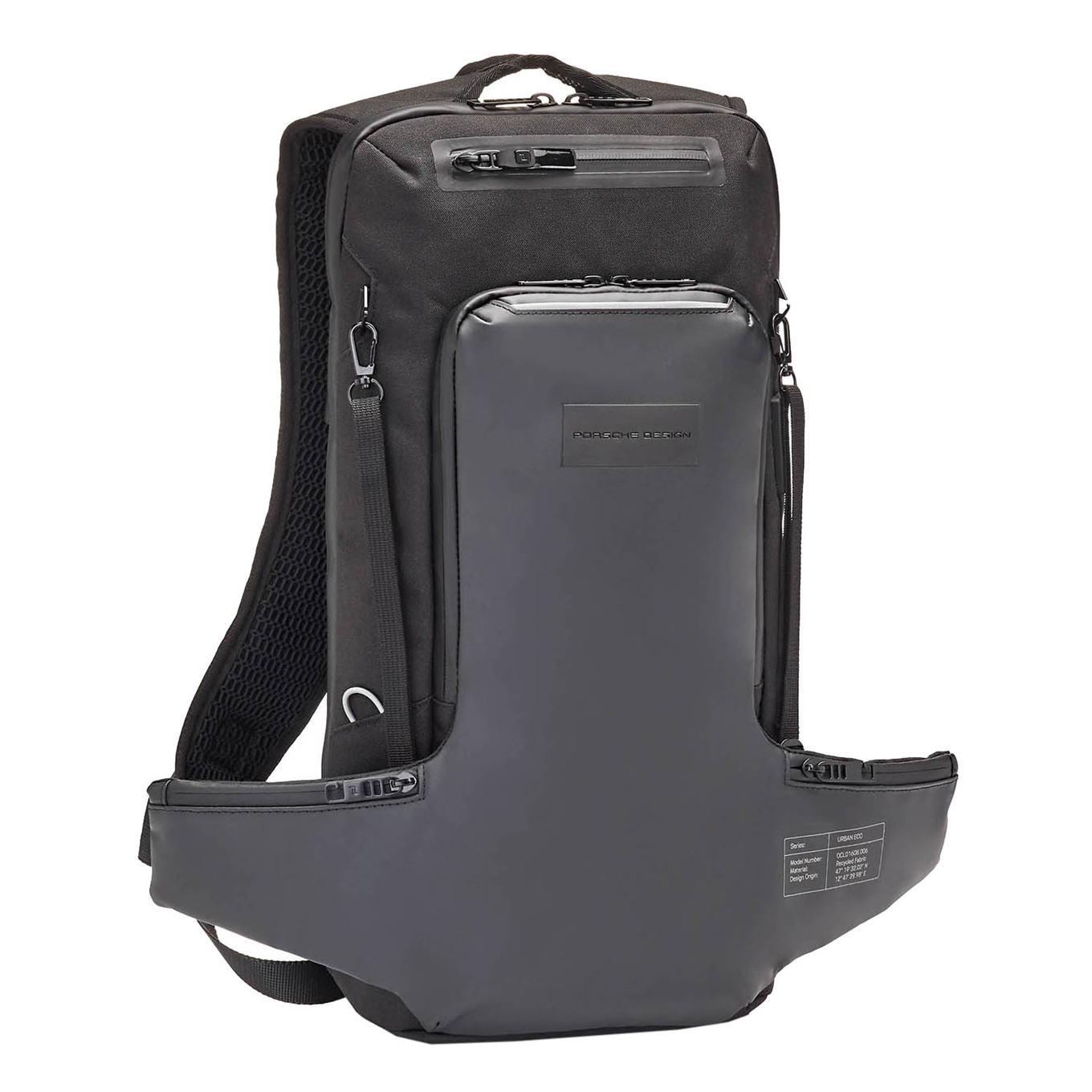Porsche Design Urban Eco Cycling Backpack black backpack Tas2go