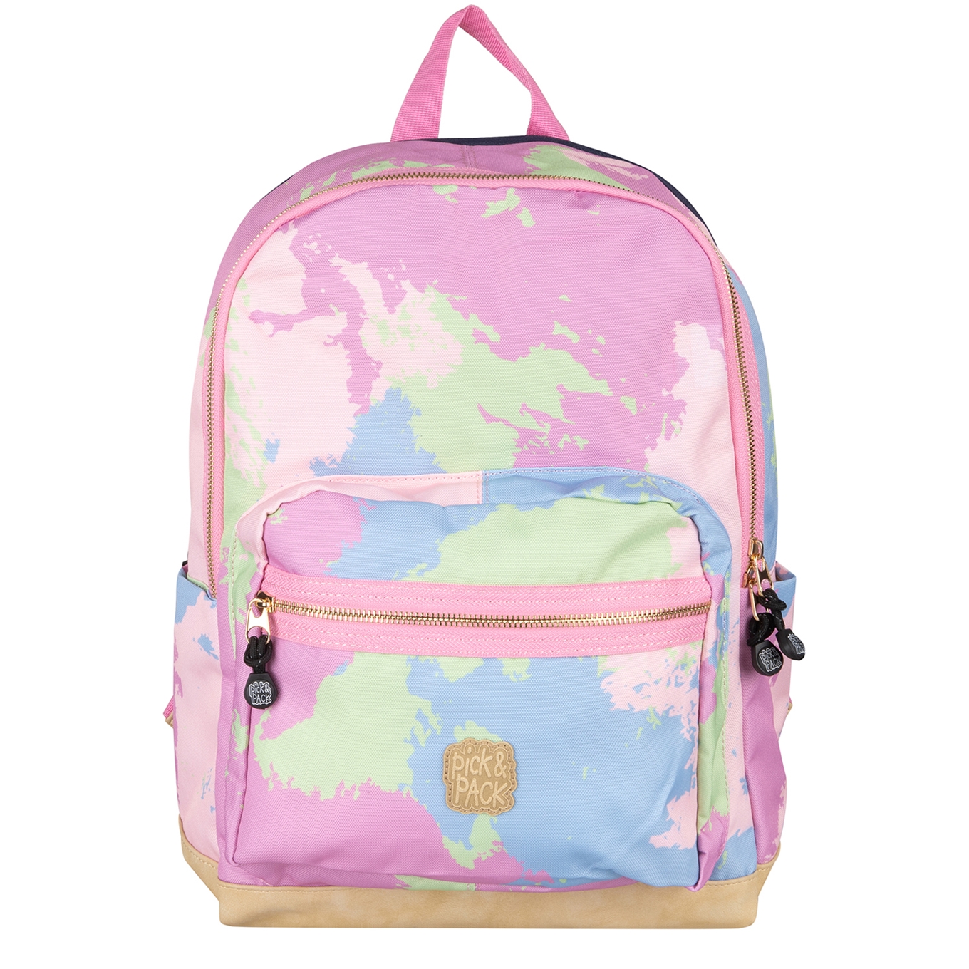 Pick & Pack Faded Camo Backpack L pastel backpack Tas2go